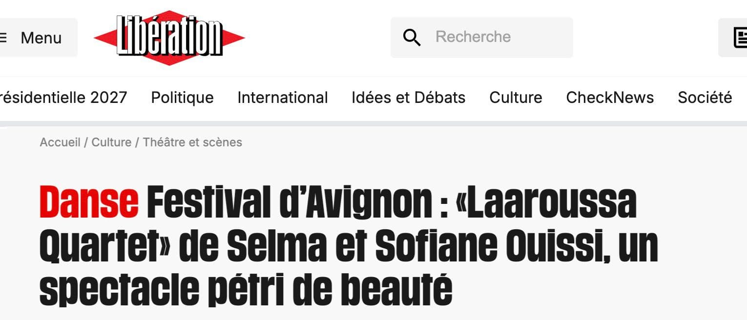 Libération: Laaroussa Quartet