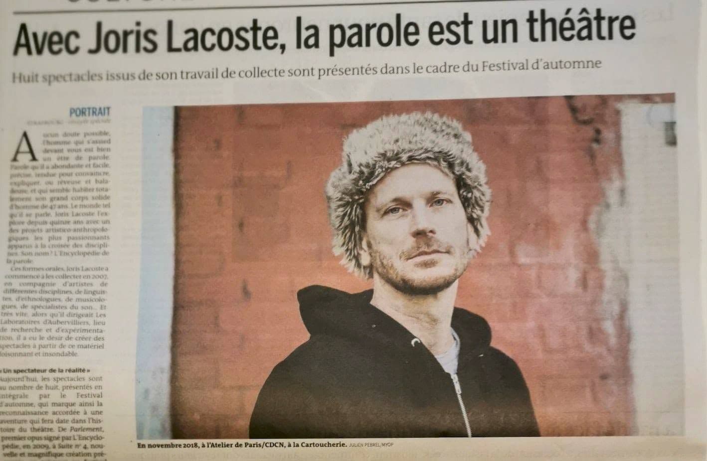 Le Monde: "HAUNTING"