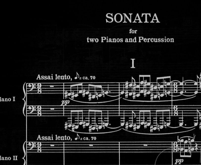 Bartók, Sonata for two pianos and two percussions