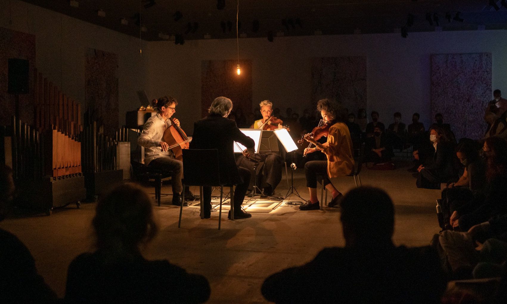 PIPE ORGAN & STRING QUARTET (Arkbro, Frey, Lindwall)